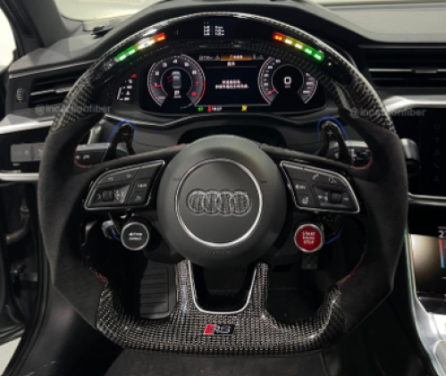 Audi A3-A8/S4-S8/RS3-RS7/Q3+/E-Tron (B9/B9.5/4K/D5/5N/C8) (2015+) Racing Carbon Fiber Paddle Shifters