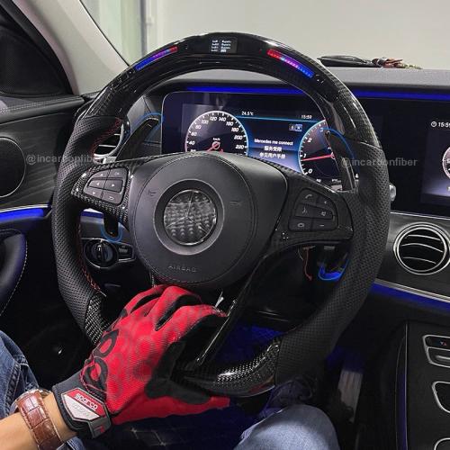 Mercedes Benz A/C/E/S/CLS/G/GLA/GLB/GLC/GLS (2009+) Racing Black Carbon Fiber Paddle Shifters