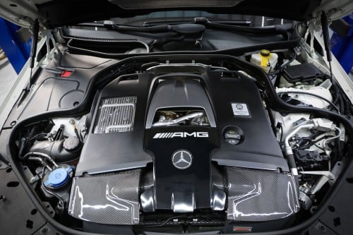 Mercedes-Benz W222 S63 انتيك كاربون فايبر