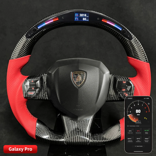 Lamborghini Aventador LP700 (2013+) Bespoke Carbon Fiber Steering Wheel Fully Customizable