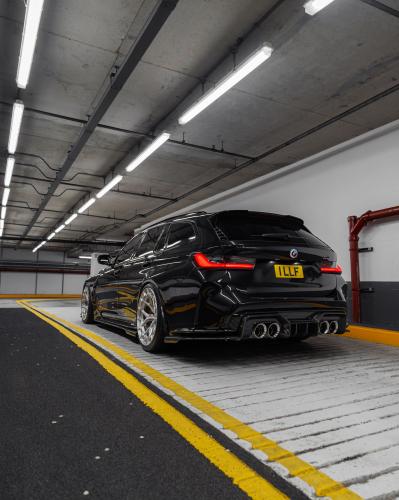 BMW G80 M3/G82 M4 2021+ Bespoke Exhaust System (Single Front-Mid Pipe) Quad Tips Full Kit (Straight Pipe / Downpipe / Remote Contr...