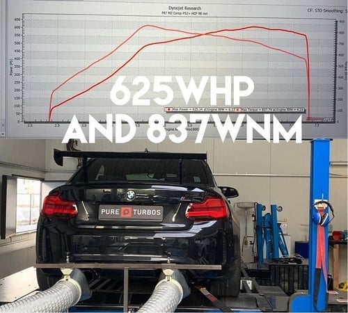 +BMW S55 (M2/M3/M4) Pure Stage 2 تيربو