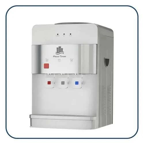 Silver color water cooler Aquatower - Z Plus