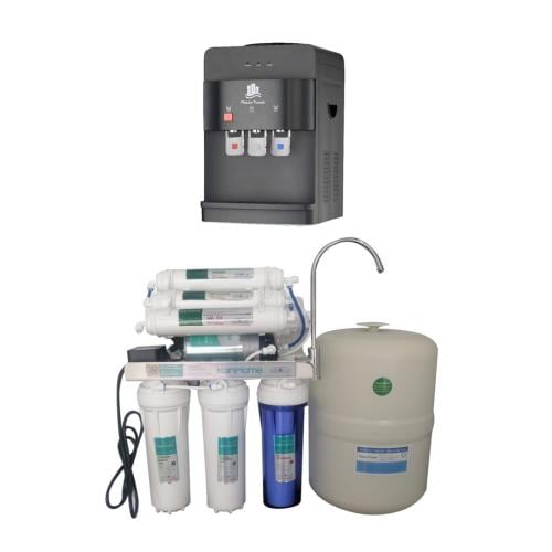 Seven-stage water purifier with direct mesh faucet