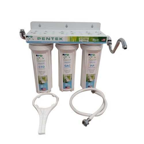 Three-stage purification filter
