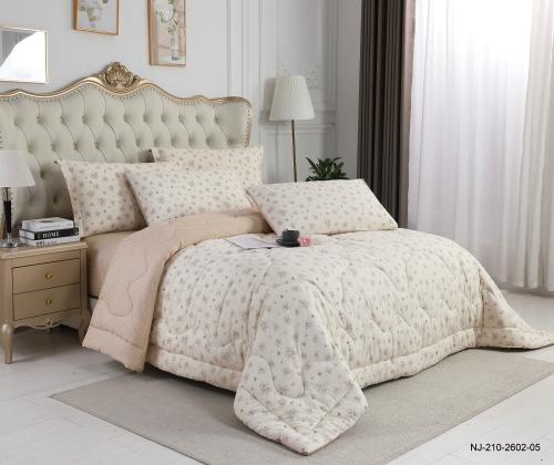 مفرش مزدوج مايكروفايبر (6 قطع)