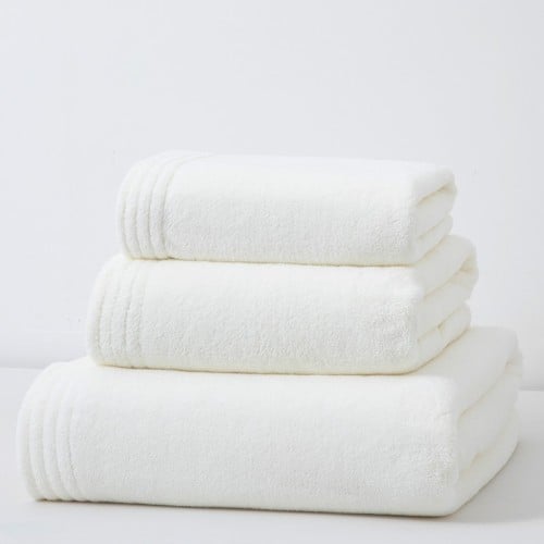 منشفة جومانا ناعمة | 180x90cm | أبيض