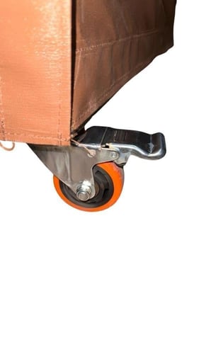 دولاب تخزين متنقل 3 أدوار | 200x200 سم