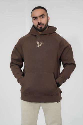 هودي باللون البني