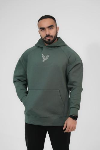 هودي باللون الأخضر