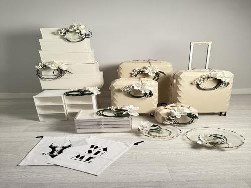 باقة الأنس (22 قطعة) + (10تنسيق)+(15 تنسيق مكياج و...