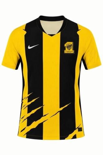 تيشيرت نادي الاتحاد الأساسي الأصفر والأسود 2027 |...