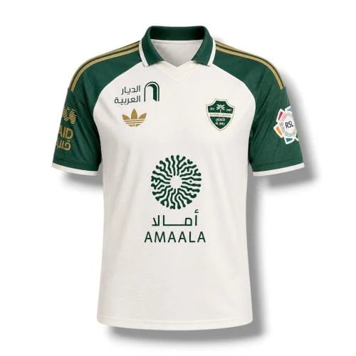 تيشيرت الأهلي السعودي الاحتياطي الأبيض 2027 | متجر...