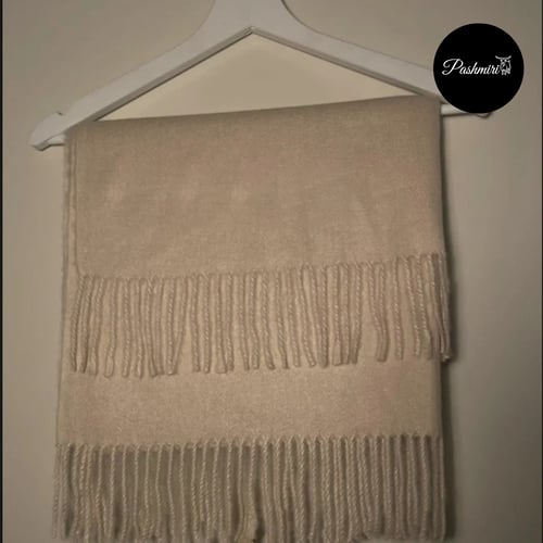 شال كشميري أصلي سكري سادة فائق النعومة صنع يدوي رج...