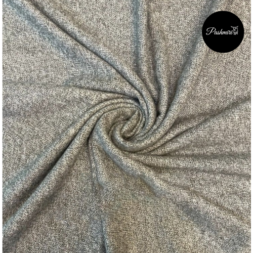 شال كشميري أصلي رصاصي غامق فائق النعومة صنع يدوي ر...