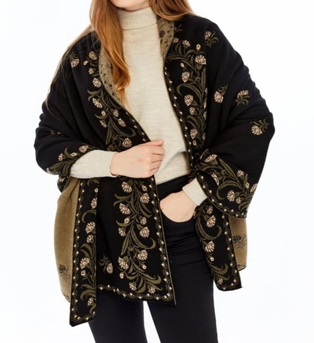 شال تريكو جاكارد من خيوط الأكريليك مزخرف أرضية أسو...