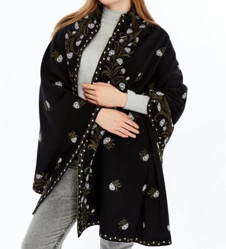 شال تريكو جاكارد من خيوط الأكريليك مزخرف أرضية أسو...