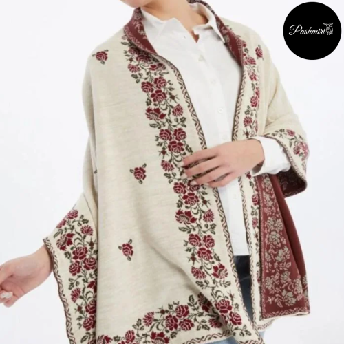 شال تريكو جاكارد من خيوط الأكريليك مزخرف أرضية سكر...