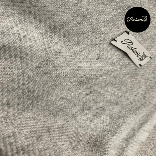 شال كشميري أصلي تعرجات صغيرة سكري فائق النعومة صنع...