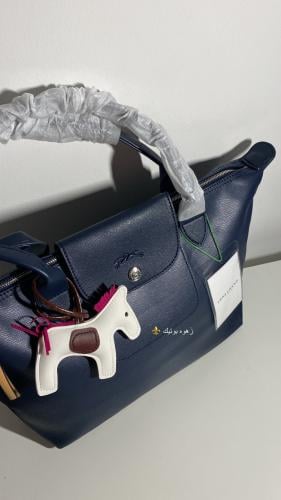 Longchamp leather blue M
