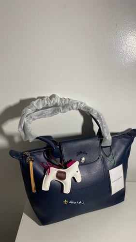 Longchamp leather blue M