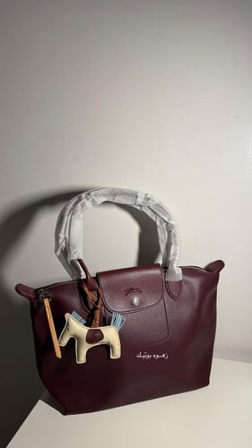 Longchamp leather burgundy M
