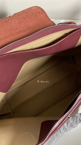 Longchamp leather burgundy M