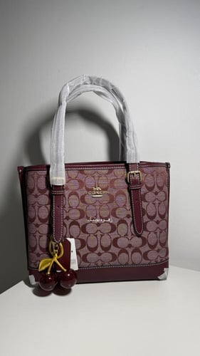 Burgundy coach