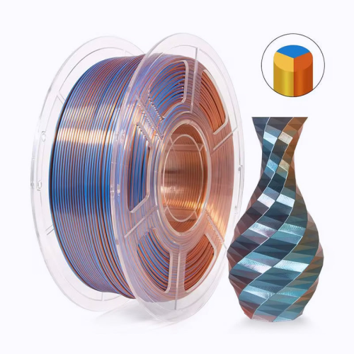 PLA Silk Tri-Color | Bronze-Blue-Gold