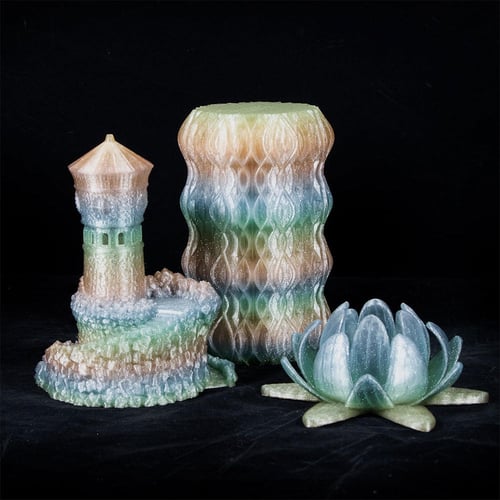 PLA Glitter | Transparent Rainbow