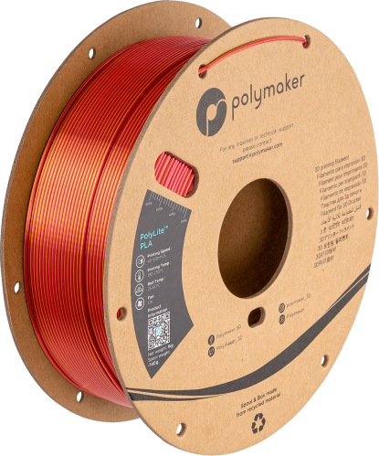 PLA Dual Silk | Sunset (Silk Gold / Silk Red)