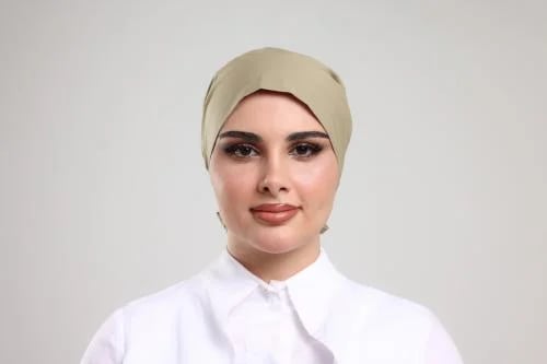 58 Olive turban, light tying