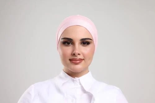 27 Cotton Stretch Turban Pink