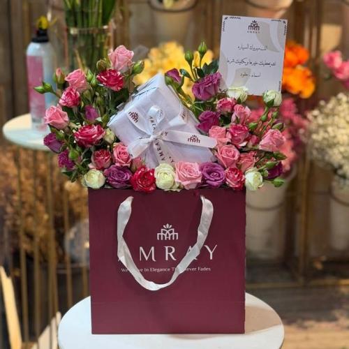 مبخره مع تنسيق ورد للرياض فقط