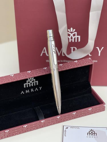 قلم فضي جامبو