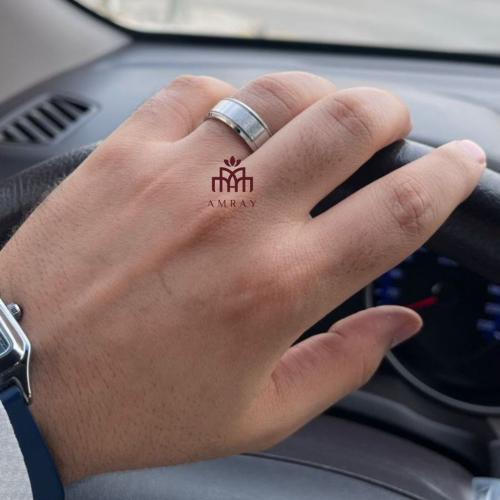 خاتم رجالي مطفي