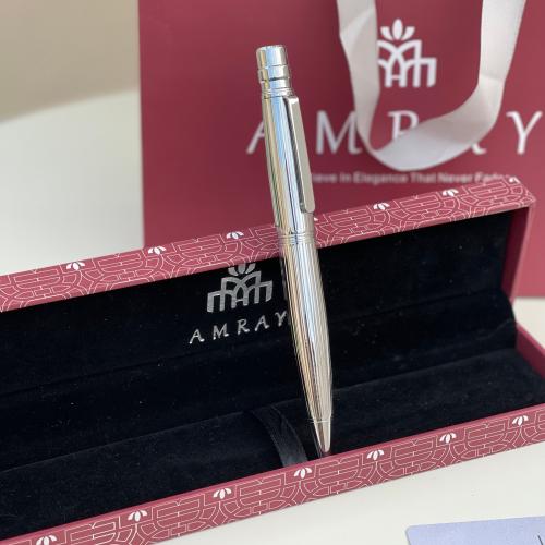 قلم رجالي فضي