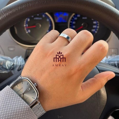 خواتم ثنائيه فضه رجالي ونسائي