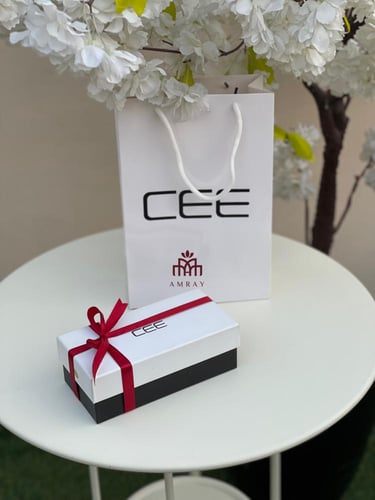 نظاره شمسيه CEE اسود بذهبي