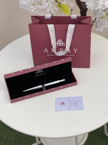 قلم رجالي فضي