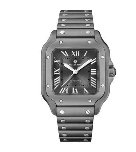 ساعه رجاليه اسود كامل