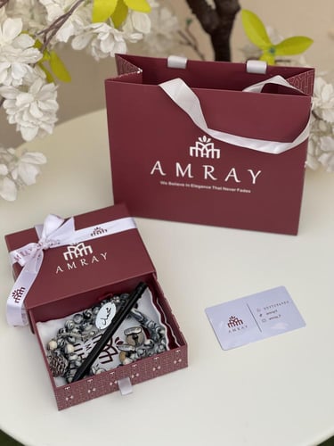 بكج فخم سبحه وقلم وكبك بالاسم