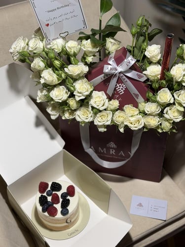 تنسيق ورد وكيكه للرياض فقط