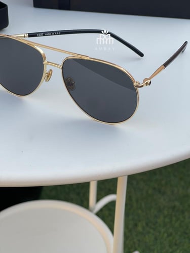 نظاره شمسيه CEE اسود بذهبي