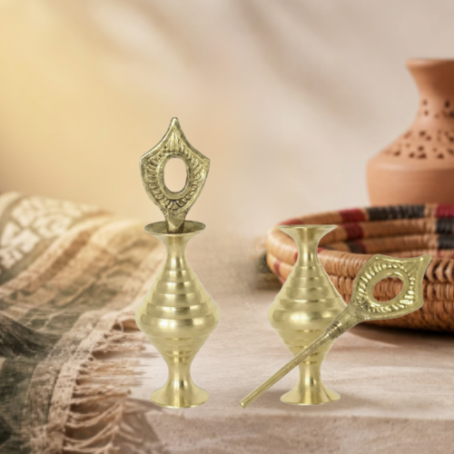 مكحلة نحاس ثقيلة | مقاس صغير | طول 7 سم | موديل 10...