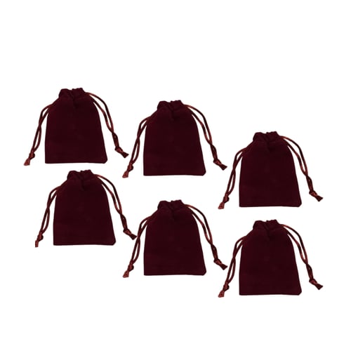 بكج الأفراح - توزيعات ربع تولة في كيس مخمل - عدد 6...