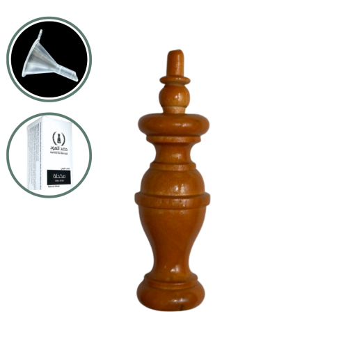 مكحلة خشبية خشب الزان سادة - مقاس كبير - موديل 401...