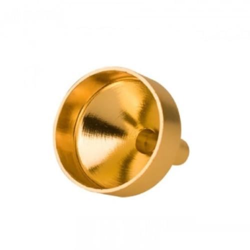 قمع معدني - محقان مقاس 1 - تعبئة الكحل - صغير جدا