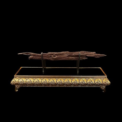 بوكس إهداء فاخر أكريلك قاعدة معدنية ثقيلة مذهبة (...