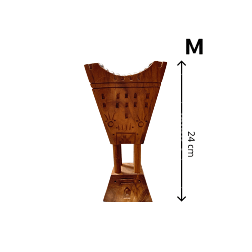 مبخرة خشب تيك طبيعي صناعة يدوية - قط عسيري - عدة م...